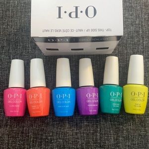 OPI gel color nail polish set (6)